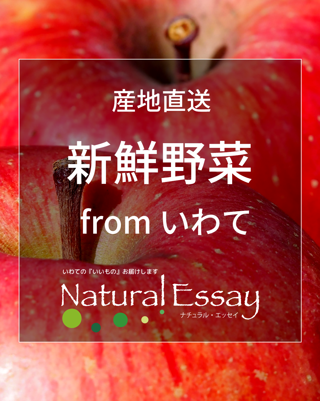 産地直送 新鮮野菜 from いわて（りんご）